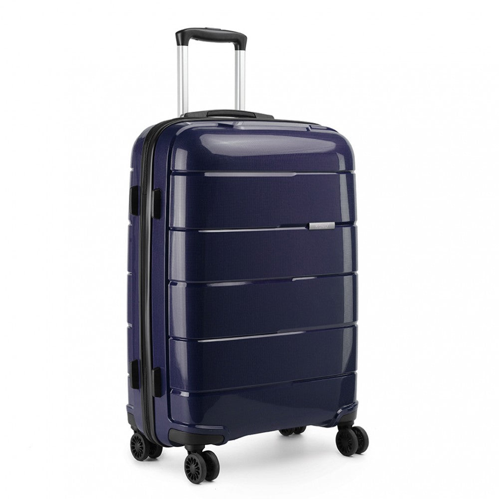 Kono K1997L Hard Shell PP (Polypropylene) Suitcase With TSA Lock