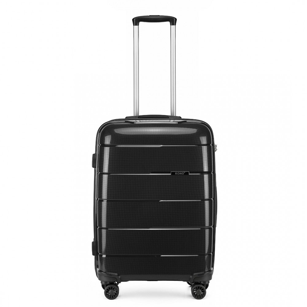 Kono K1997L Hard Shell PP (Polypropylene) Suitcase With TSA Lock