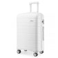 Kono K2091L Multi Texture Hard Shell PP (Polypropylene) Suitcase With TSA Lock