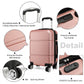 Kono Hard Shell ABS Cabin Suitcase with TSA Lock